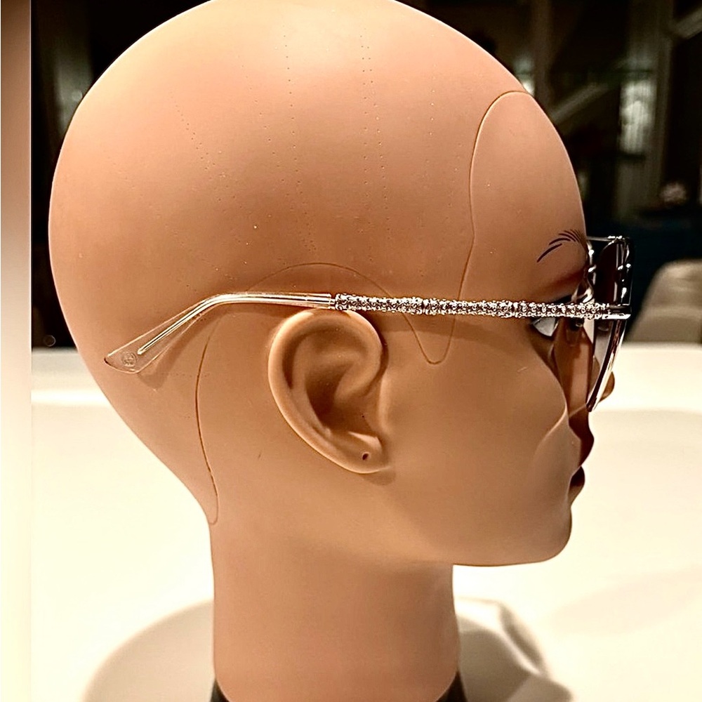 Gucci collectors! Silver frame with crystals - Picture 2 of 11